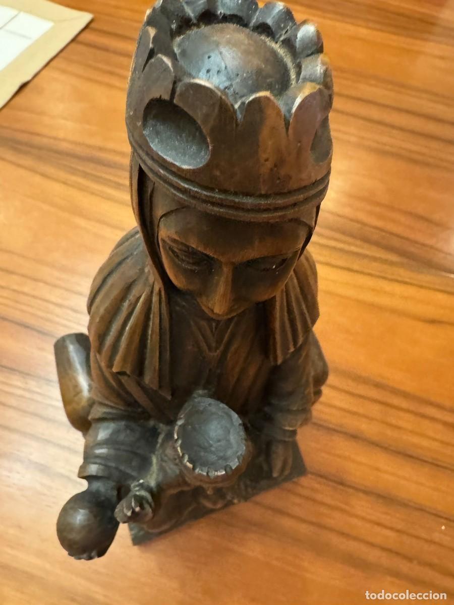 Arte: Talla de la Virgen en madera - Foto 4