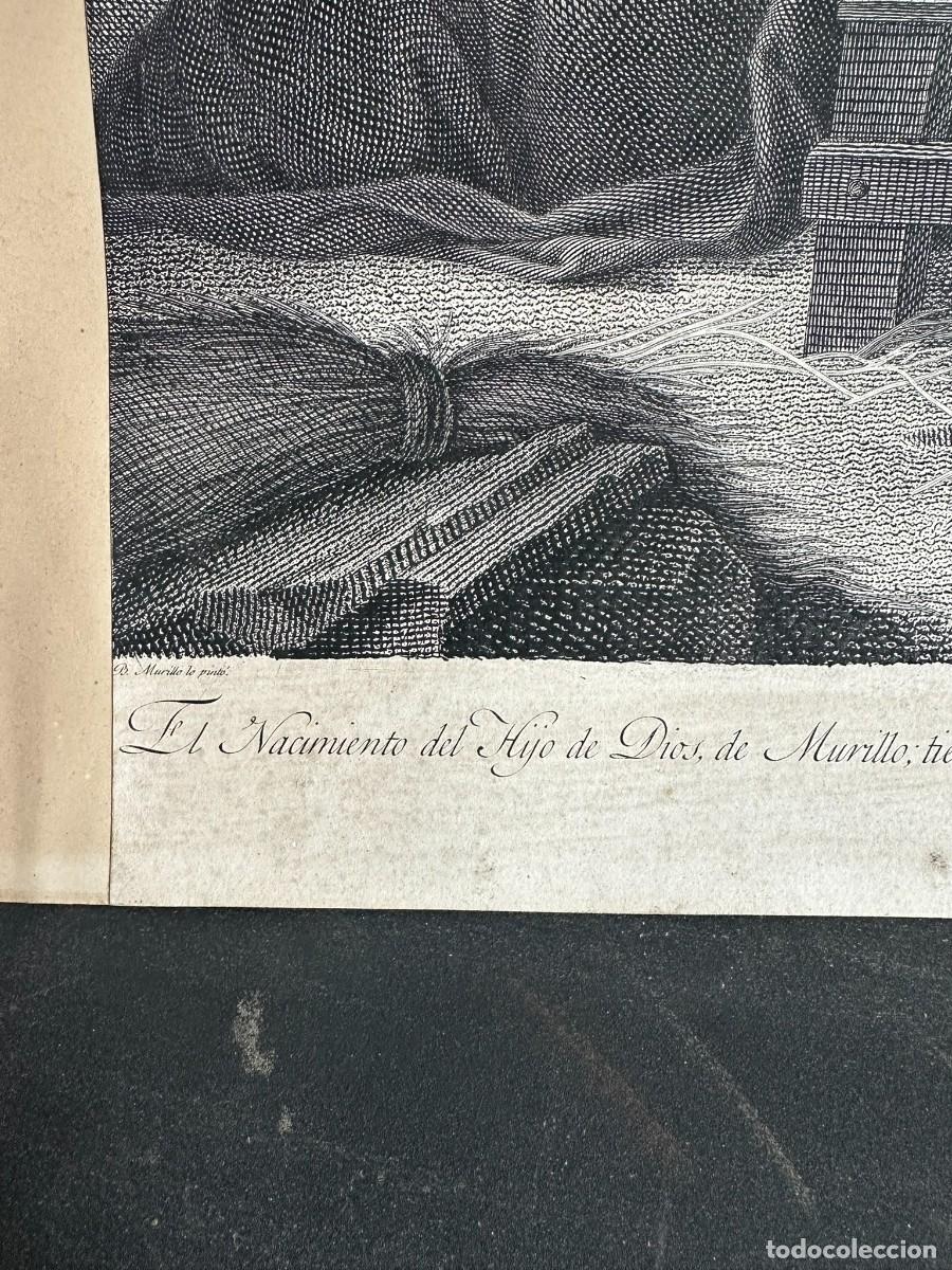 Arte: GRABADO SOBRE NACIMIENTO DE MURILLO - Foto 2