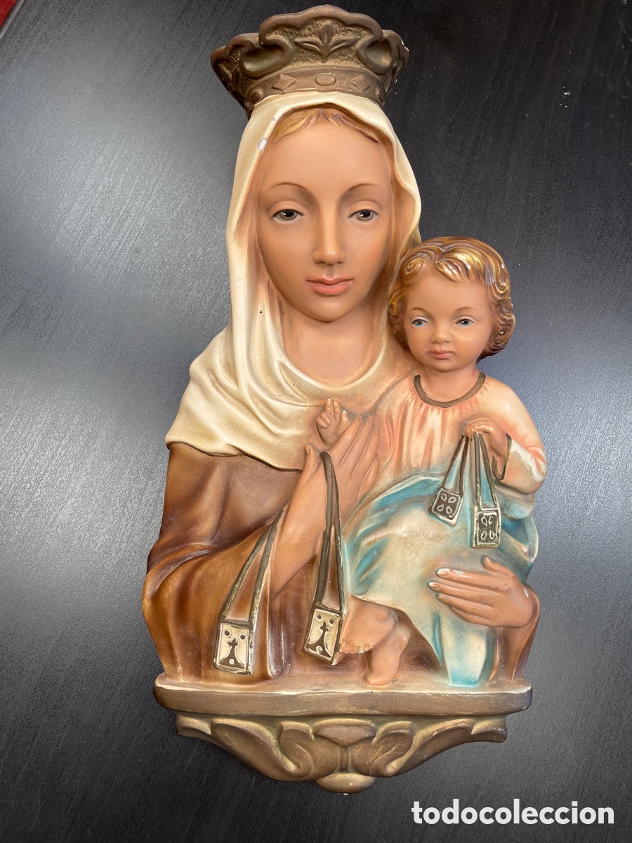 Arte: Imagen religiosa antigua - Foto 1
