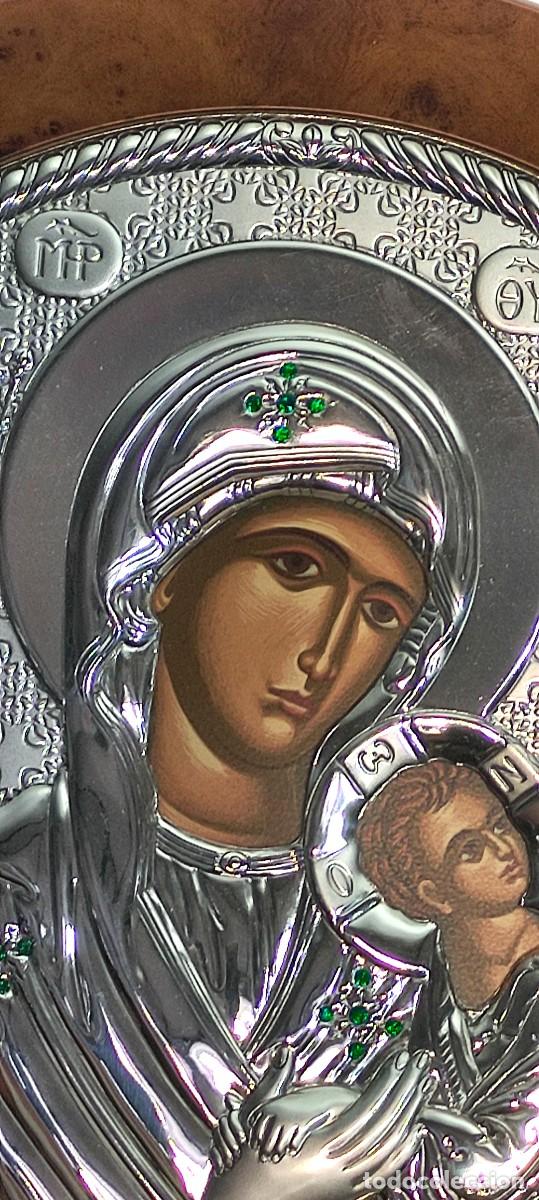 Arte: ICONO DE PLATA PERPETUO SOCORRO - Foto 2