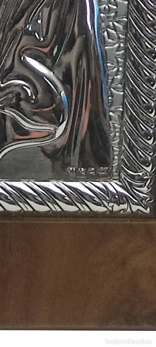 Arte: ICONO DE PLATA PERPETUO SOCORRO - Foto 5