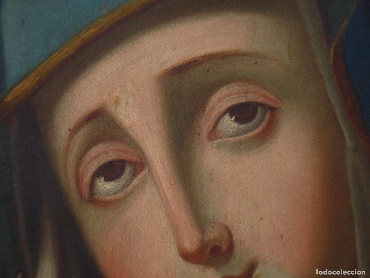 Arte: VIRGEN SOBRE COBRE SXIX - Foto 9