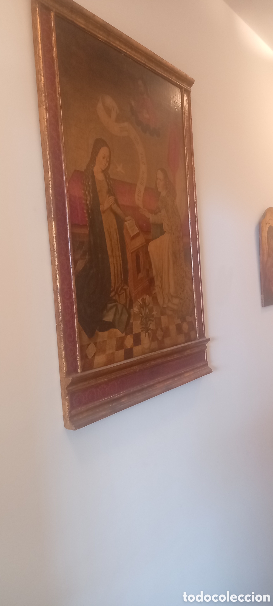 Arte: Cuadro religioso en madera - Foto 2