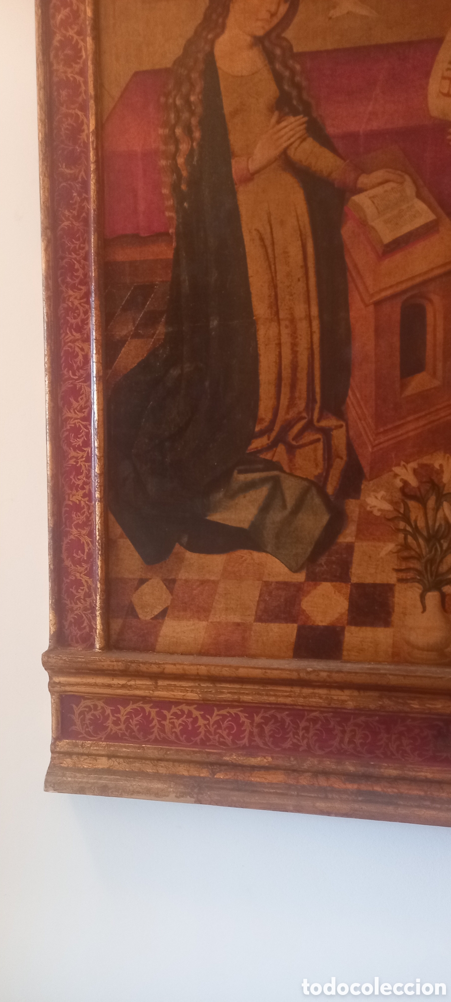 Arte: Cuadro religioso en madera - Foto 3