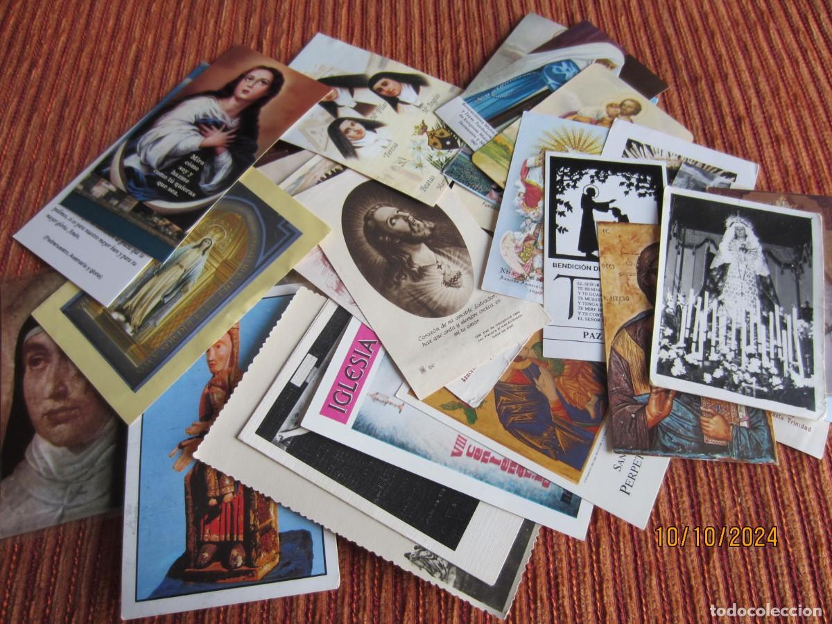 Arte: 40 ESTAMPAS DE SANTOS. RELIGI&Oacute;N - Foto 1