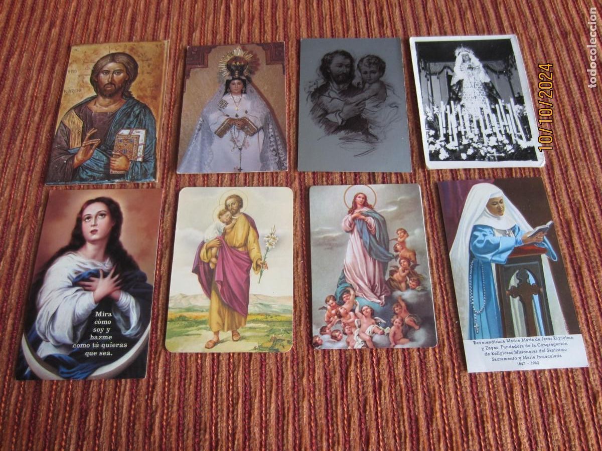 Arte: 40 ESTAMPAS DE SANTOS. RELIGI&Oacute;N - Foto 3