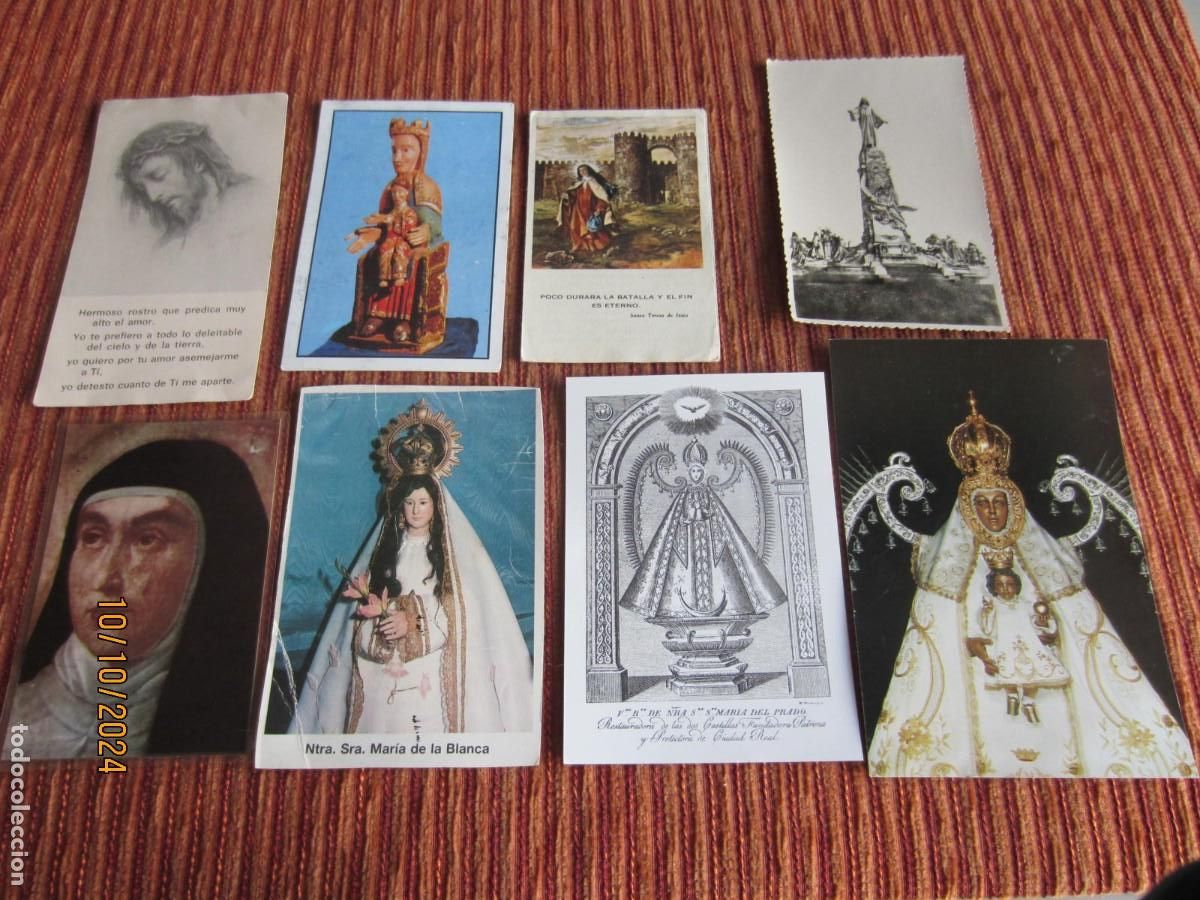 Arte: 40 ESTAMPAS DE SANTOS. RELIGI&Oacute;N - Foto 5