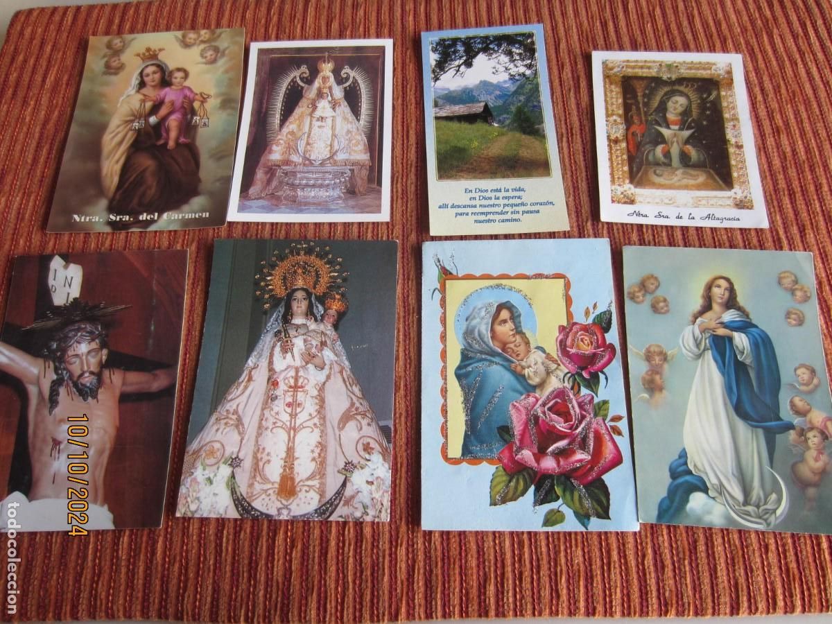 Arte: 40 ESTAMPAS DE SANTOS. RELIGI&Oacute;N - Foto 6