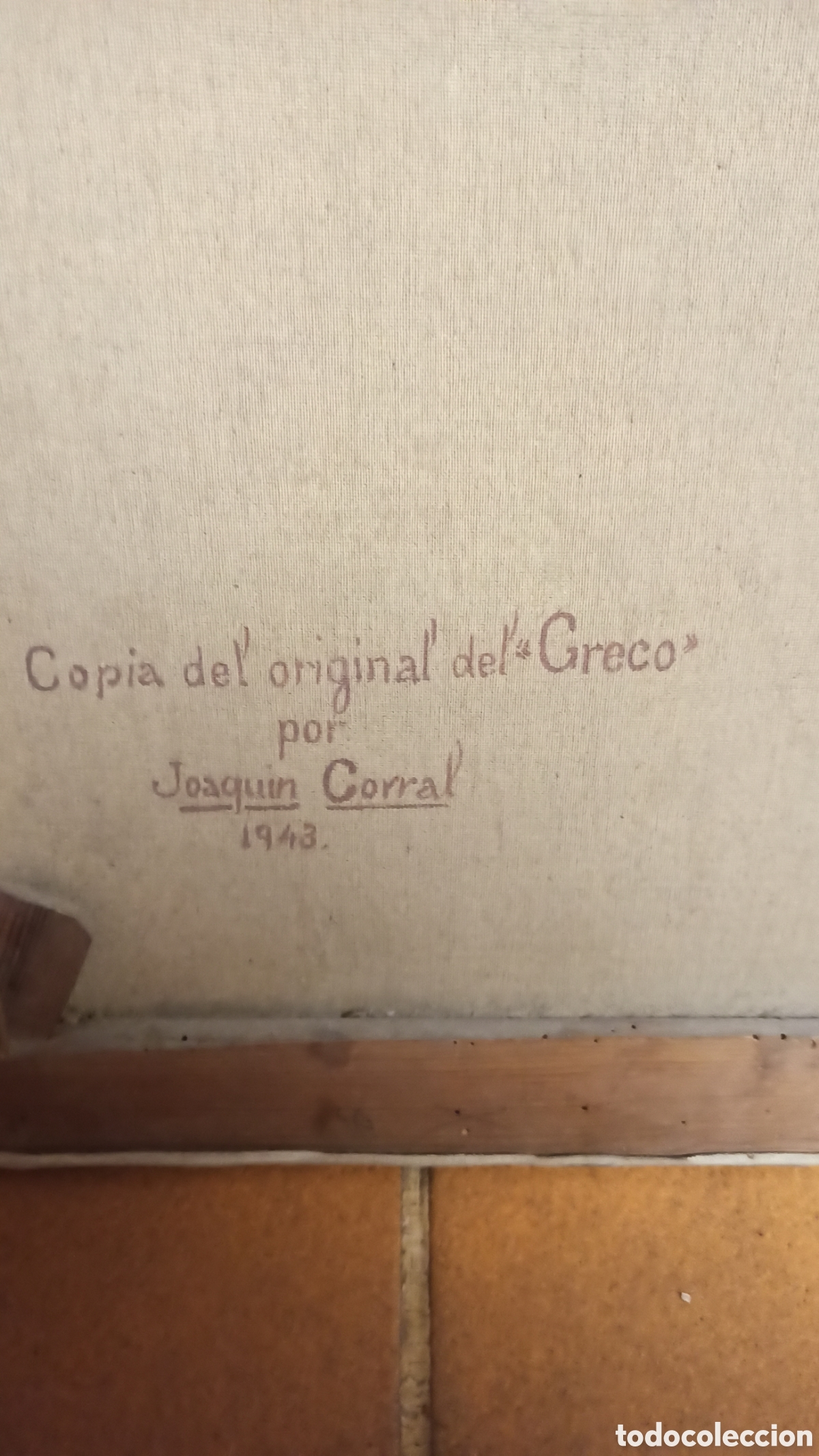 Arte: Cuadro al oleo el greco 80x60 - Foto 7
