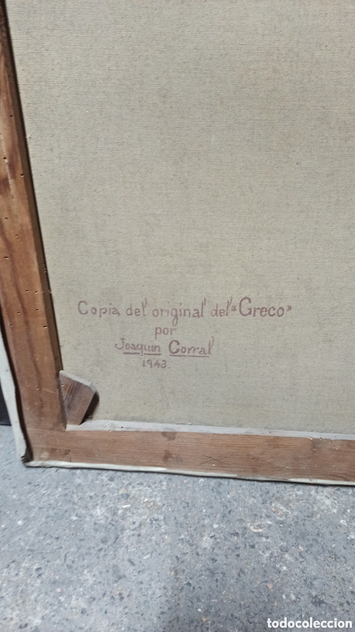 Arte: Cuadro al oleo el greco 80x60 - Foto 8