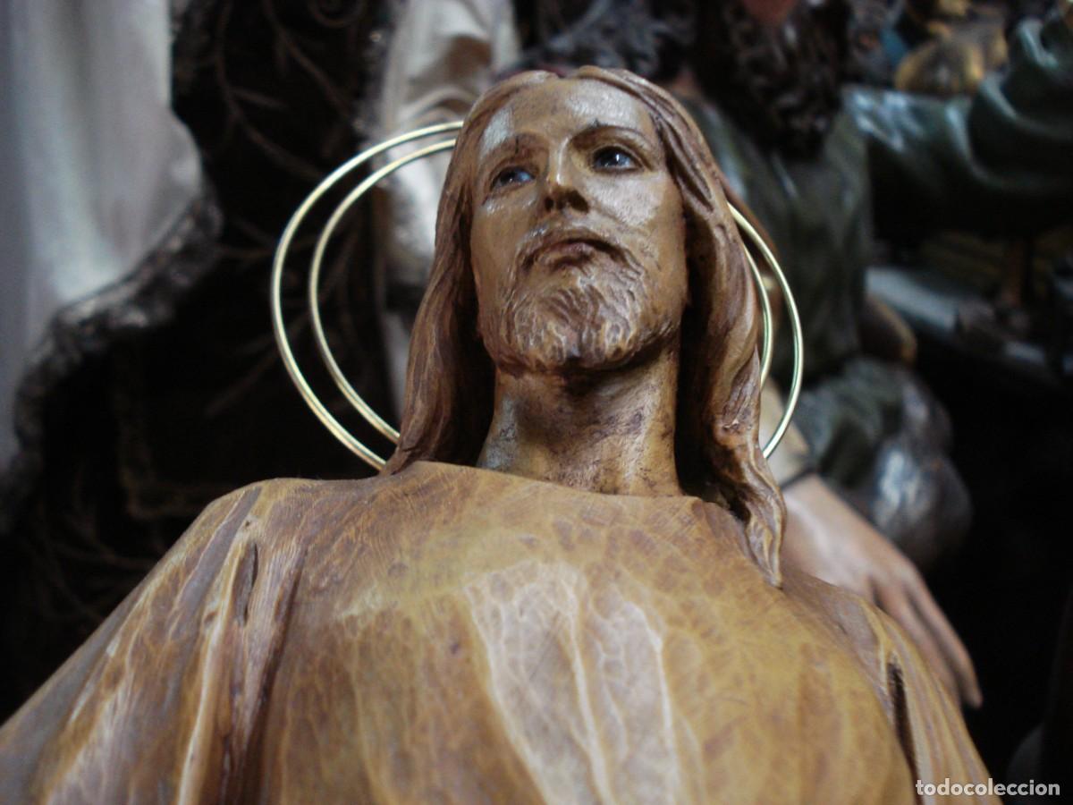 Arte: Talla de Jesus con ojos de cristal - Foto 5