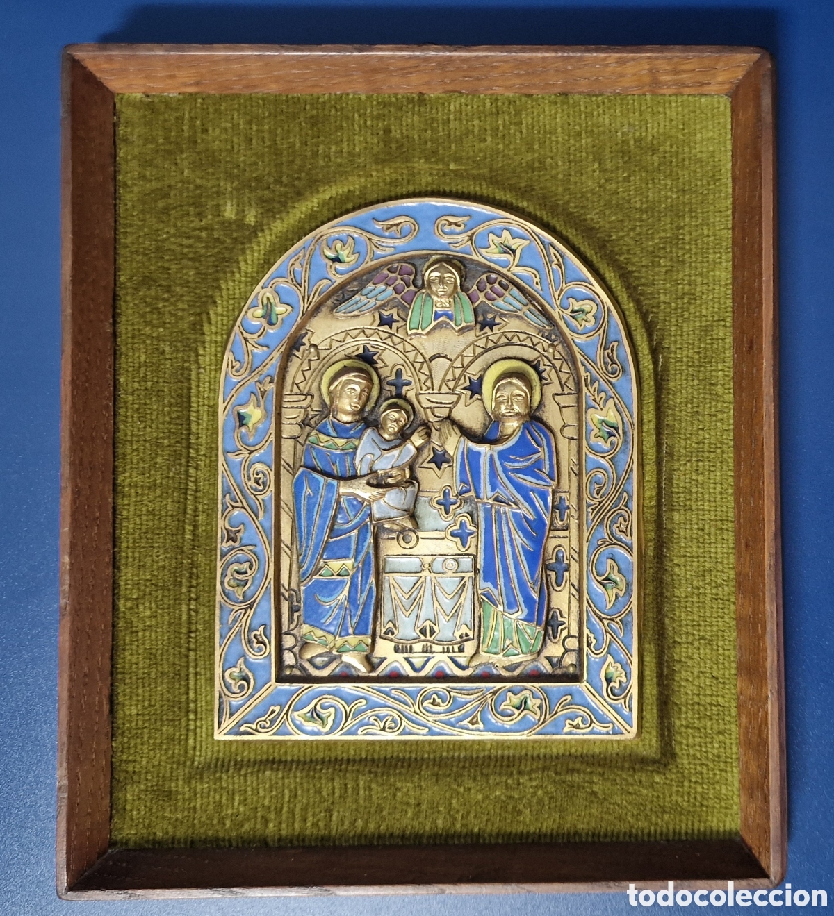 Arte: Bronce esmaltado de Modest Morat&oacute; Ojer - Foto 1