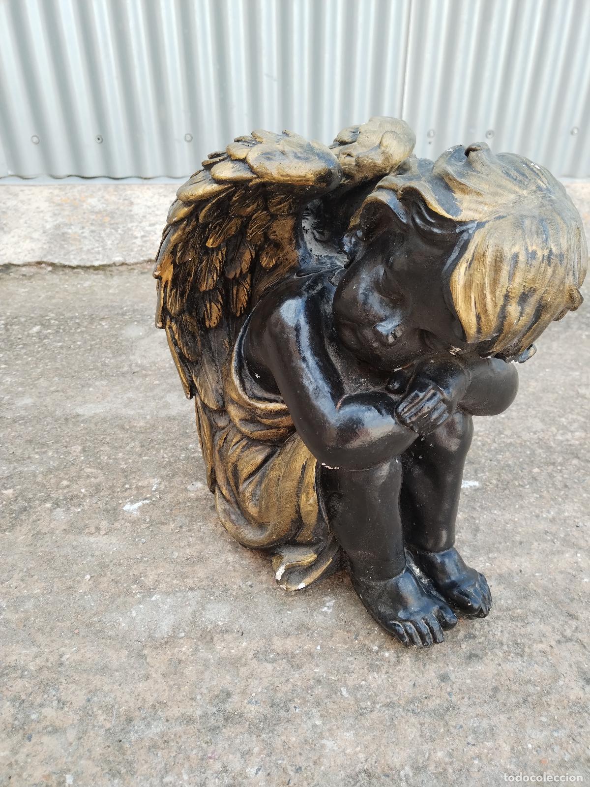 Arte: angel de piedra artificial - Foto 4