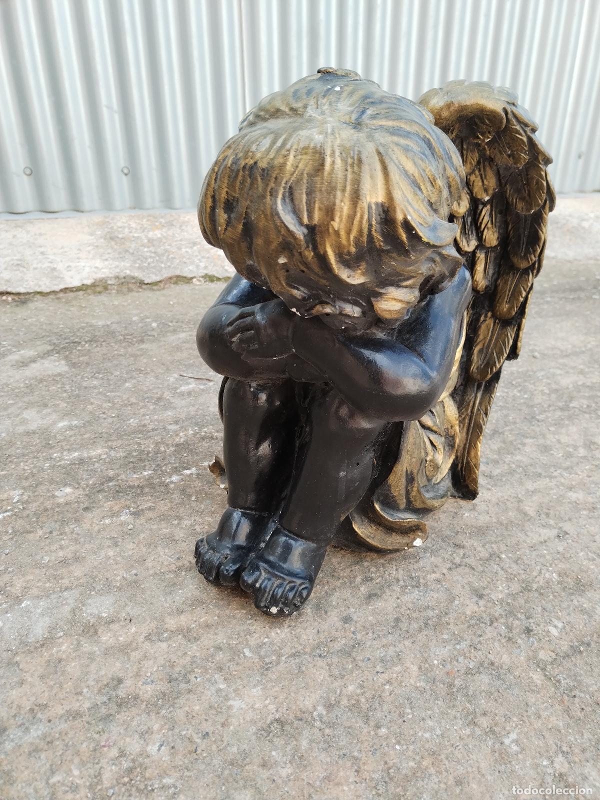 Arte: angel de piedra artificial - Foto 5