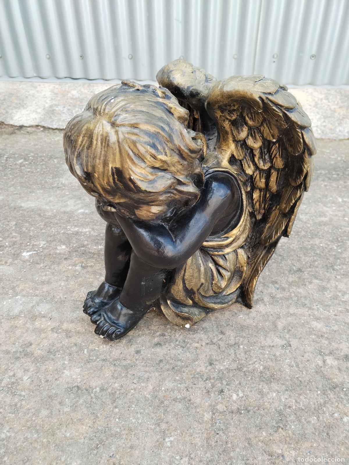 Arte: angel de piedra artificial - Foto 8