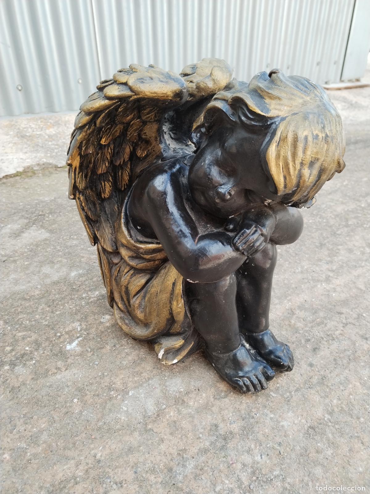 Arte: angel de piedra artificial - Foto 1