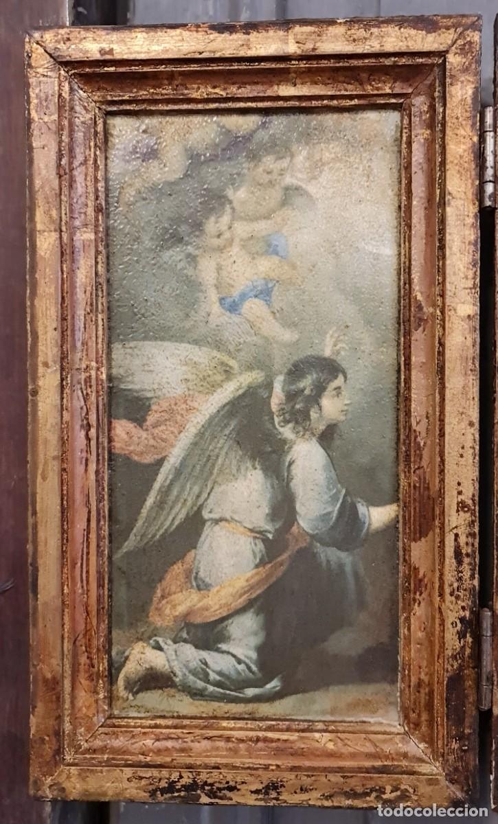 Arte: Tr&iacute;ptico de La Huida a Egipto de Abraham Willemsen - Foto 4