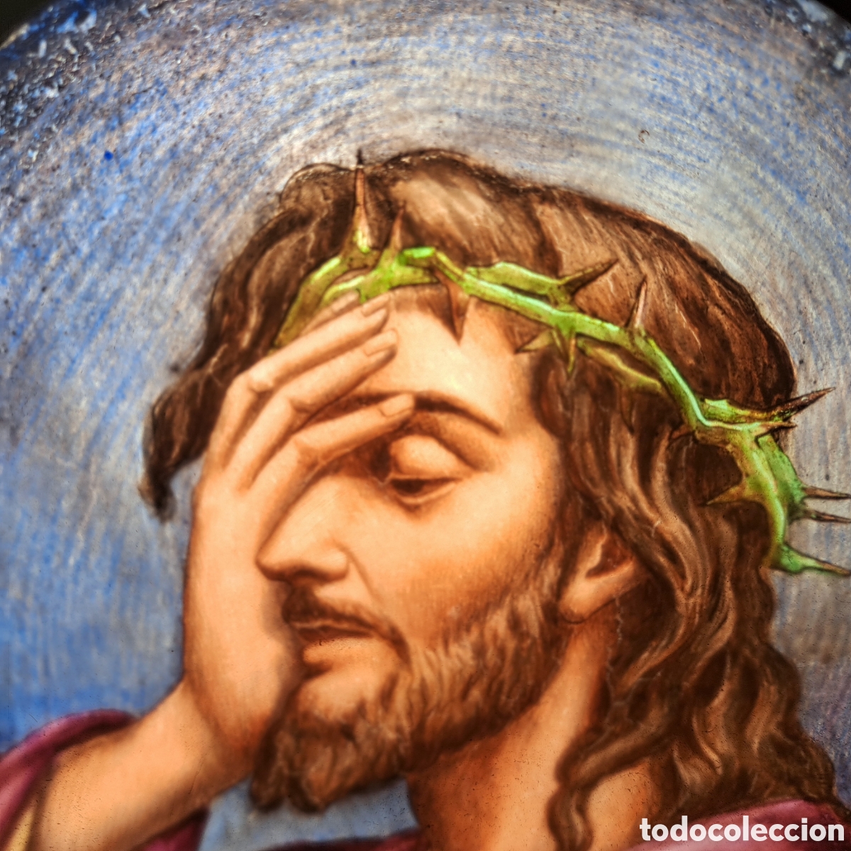 Arte: VIDRIERA ECCE HOMO MODERNISTA