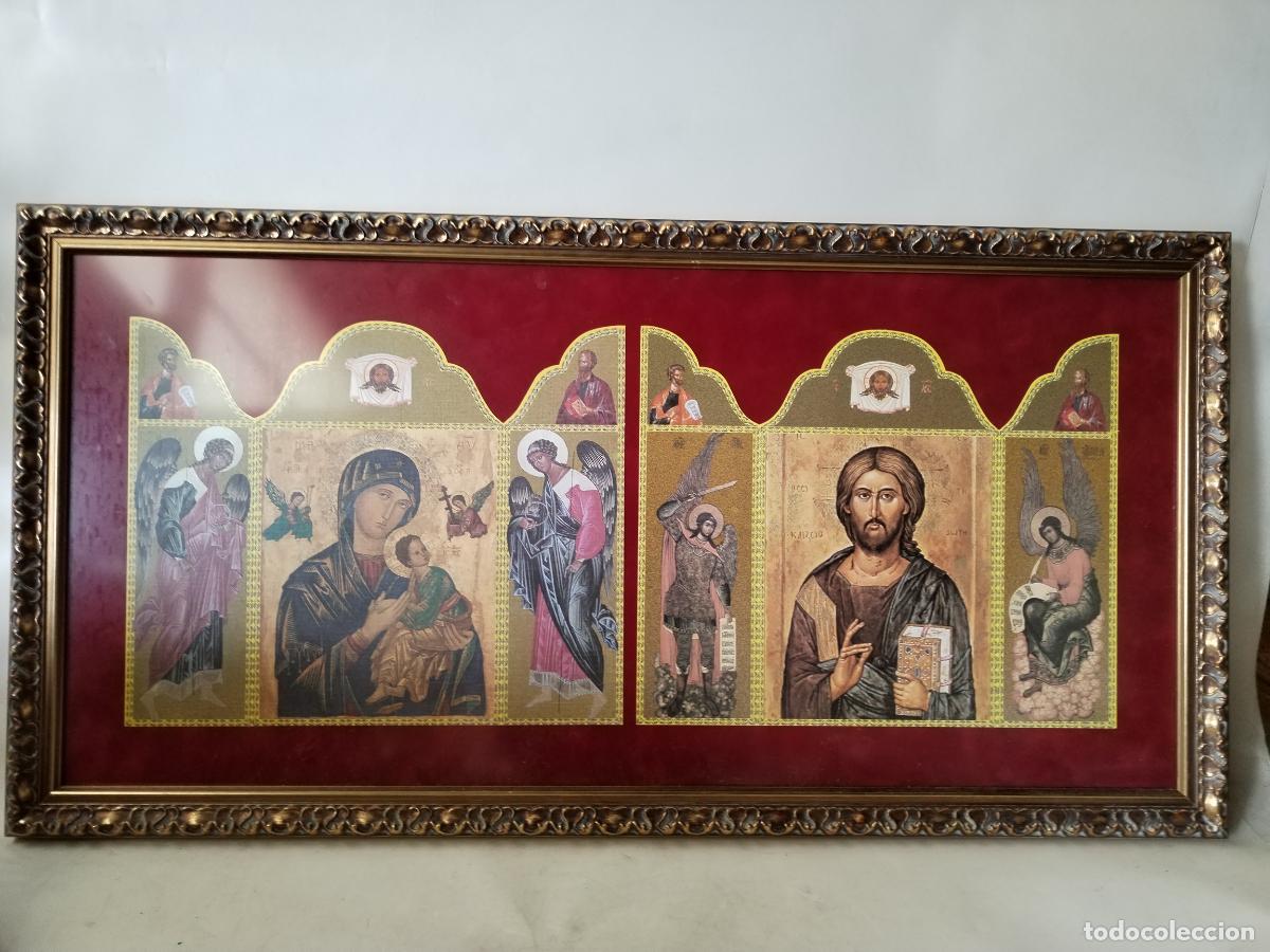 Arte: cuadro icono lamina cristal - Foto 1