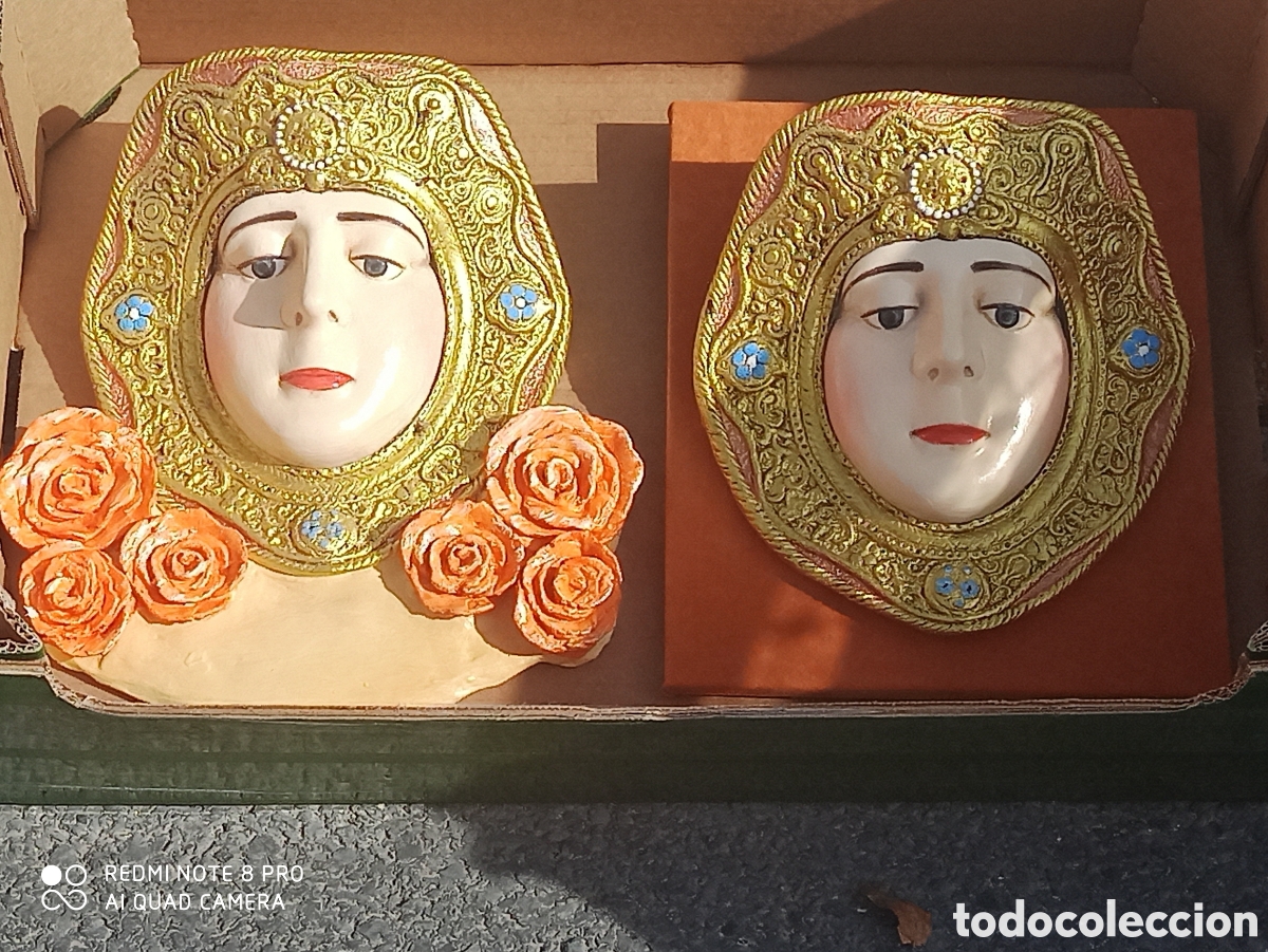 Arte: Rostrillo de Virgen del Roc&iacute;o - Foto 1