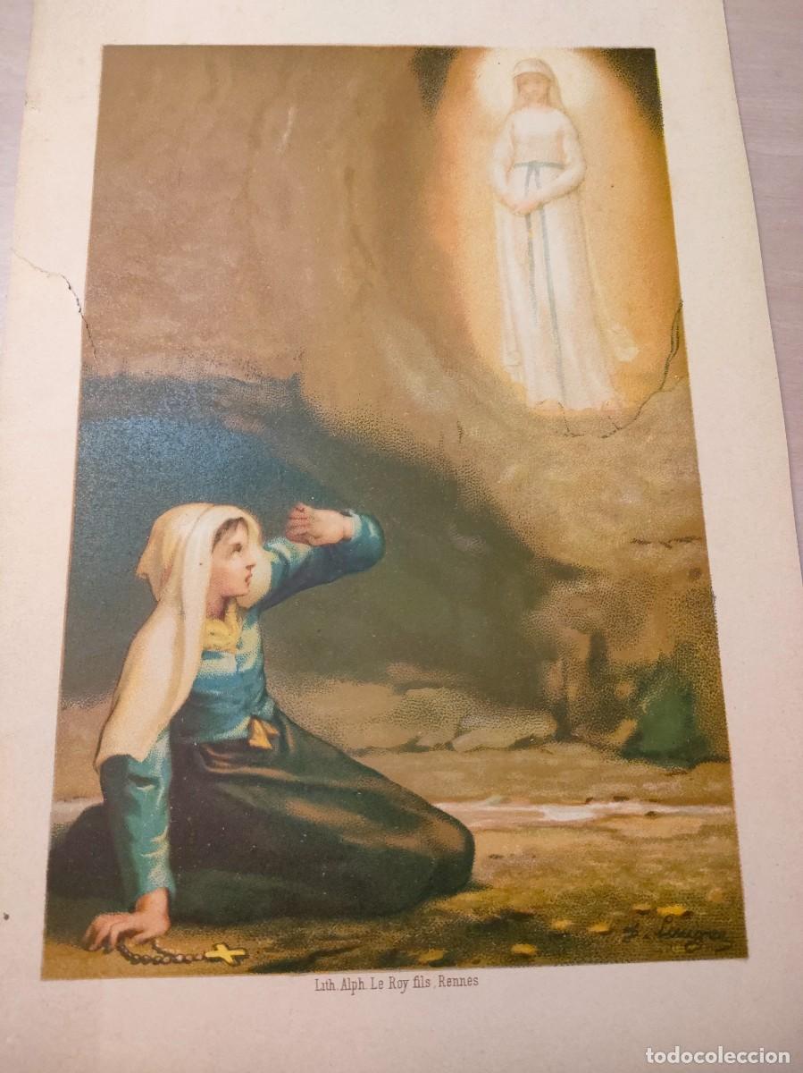 Arte: L&aacute;mina religiosa 1929 - Foto 1