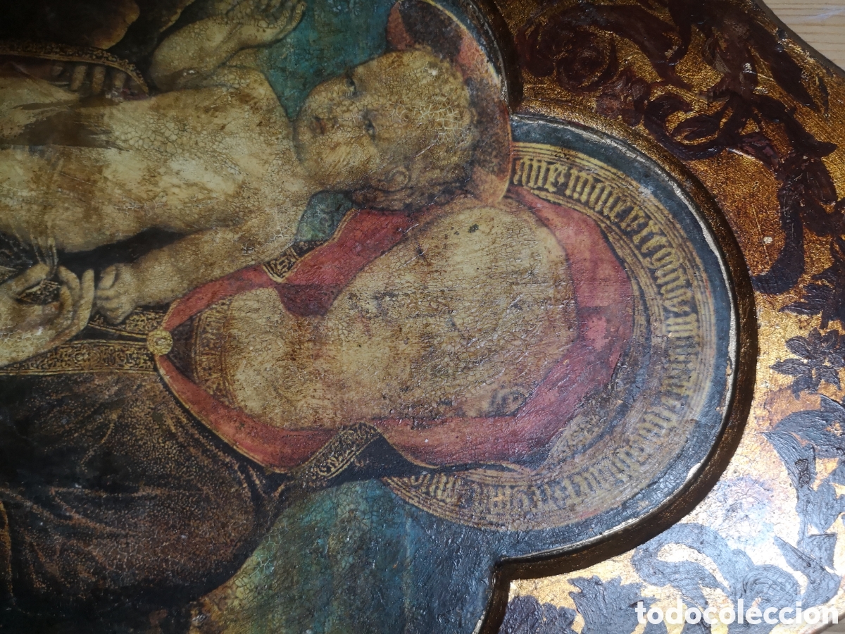 Arte: triptico Religioso arte g&oacute;tico - Foto 8