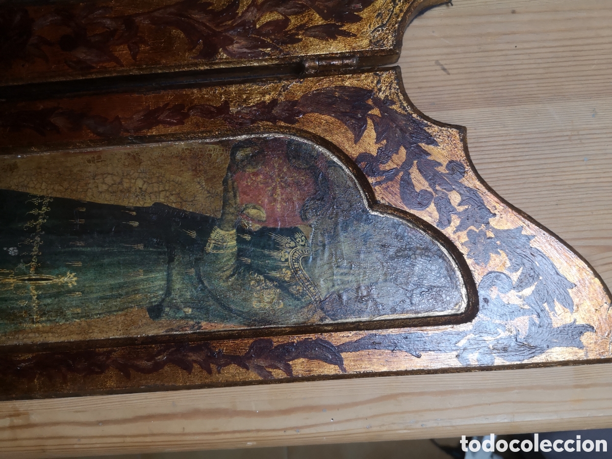 Arte: triptico Religioso arte g&oacute;tico - Foto 10