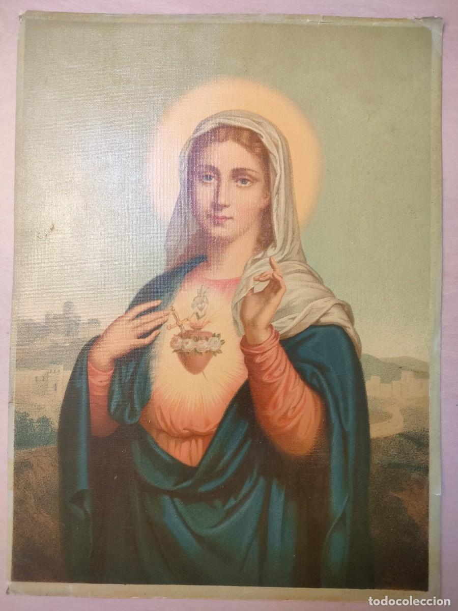 Arte: SAGRADO CORAZON DE MARIA. - Foto 1