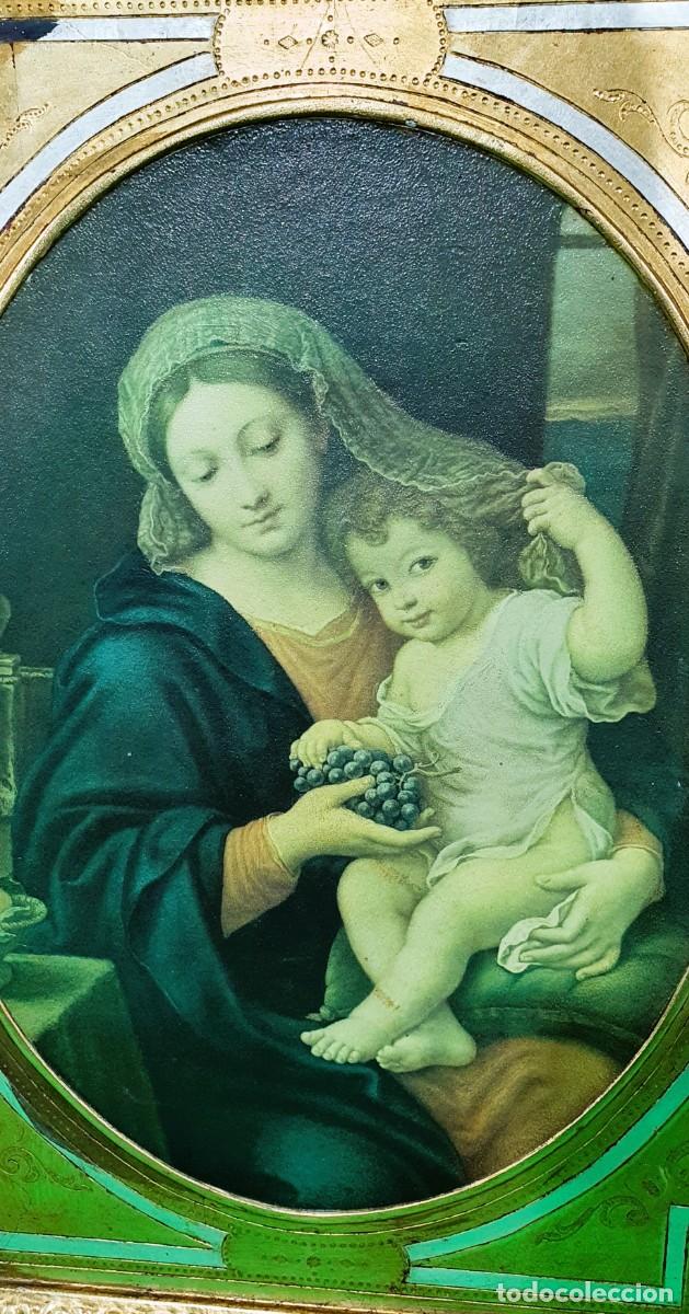 Arte: Cuadro religioso marco dorado - Foto 3