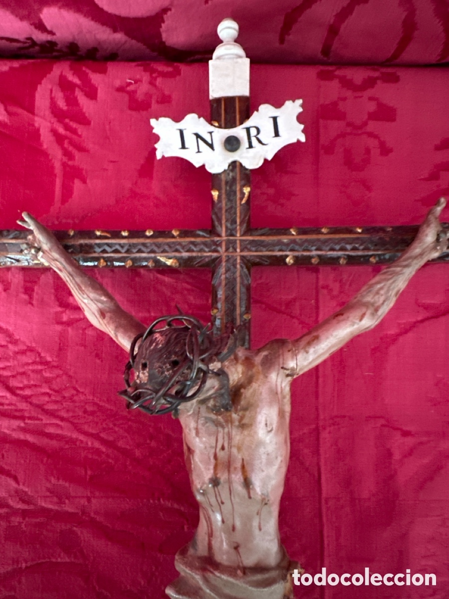 Arte: Cristo crucificado en madera - Foto 5