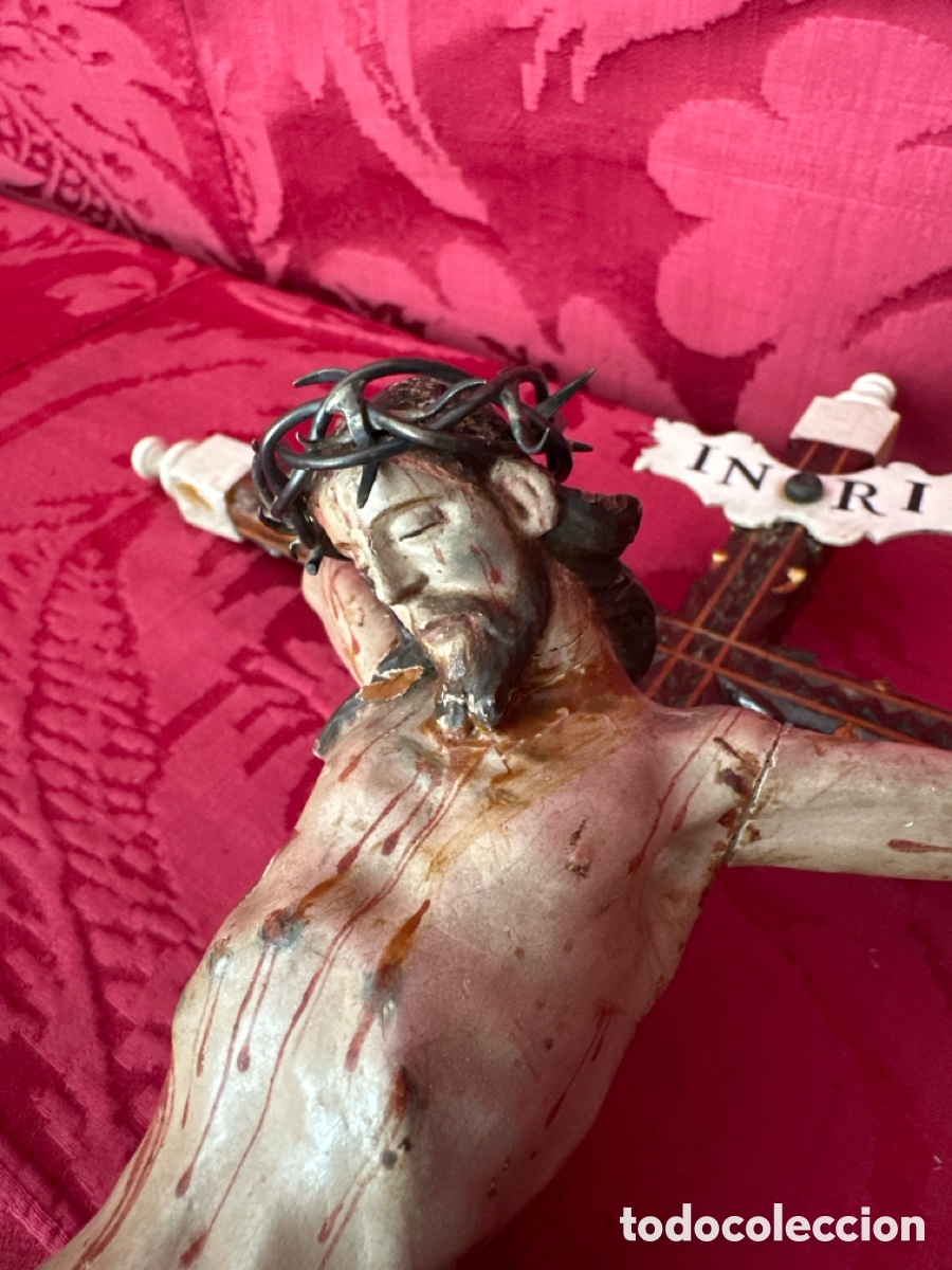 Arte: Cristo crucificado en madera - Foto 7