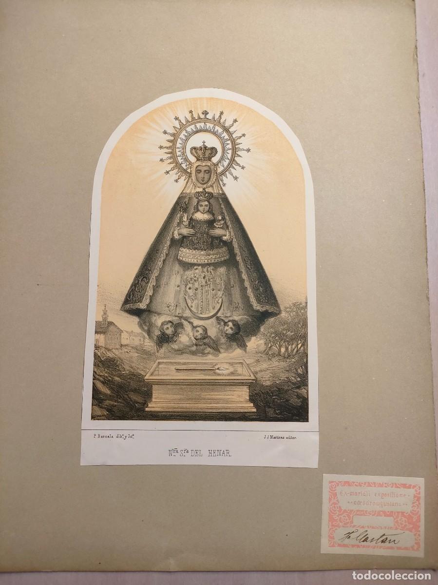 Arte: GRABADO NTRA SRA DEL HENAR. - Foto 1