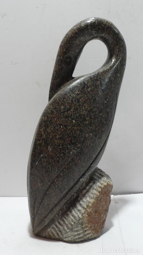Arte: TALLA DE PATO EN PIEDRA - Foto 1