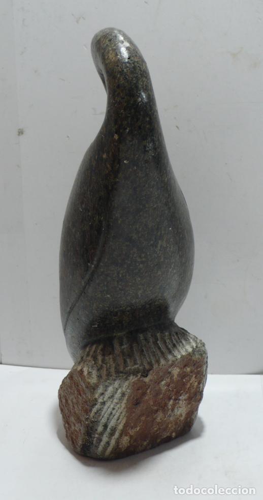 Arte: TALLA DE PATO EN PIEDRA - Foto 3