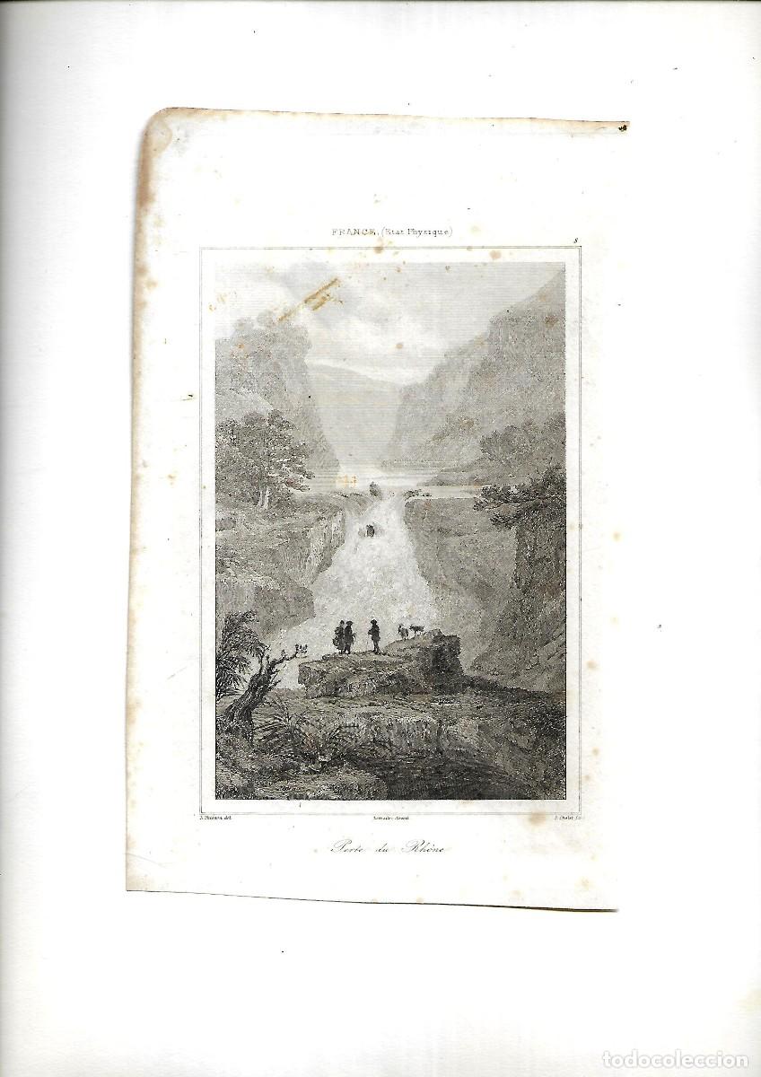 Arte: E251- GRABADO ANCIENNE - FRANCES -PARTE DE RHONE - Foto 1