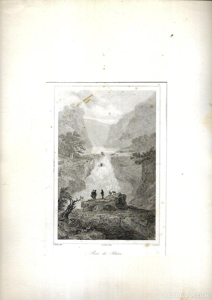 Arte: E251- GRABADO ANCIENNE - FRANCES -PARTE DE RHONE - Foto 2