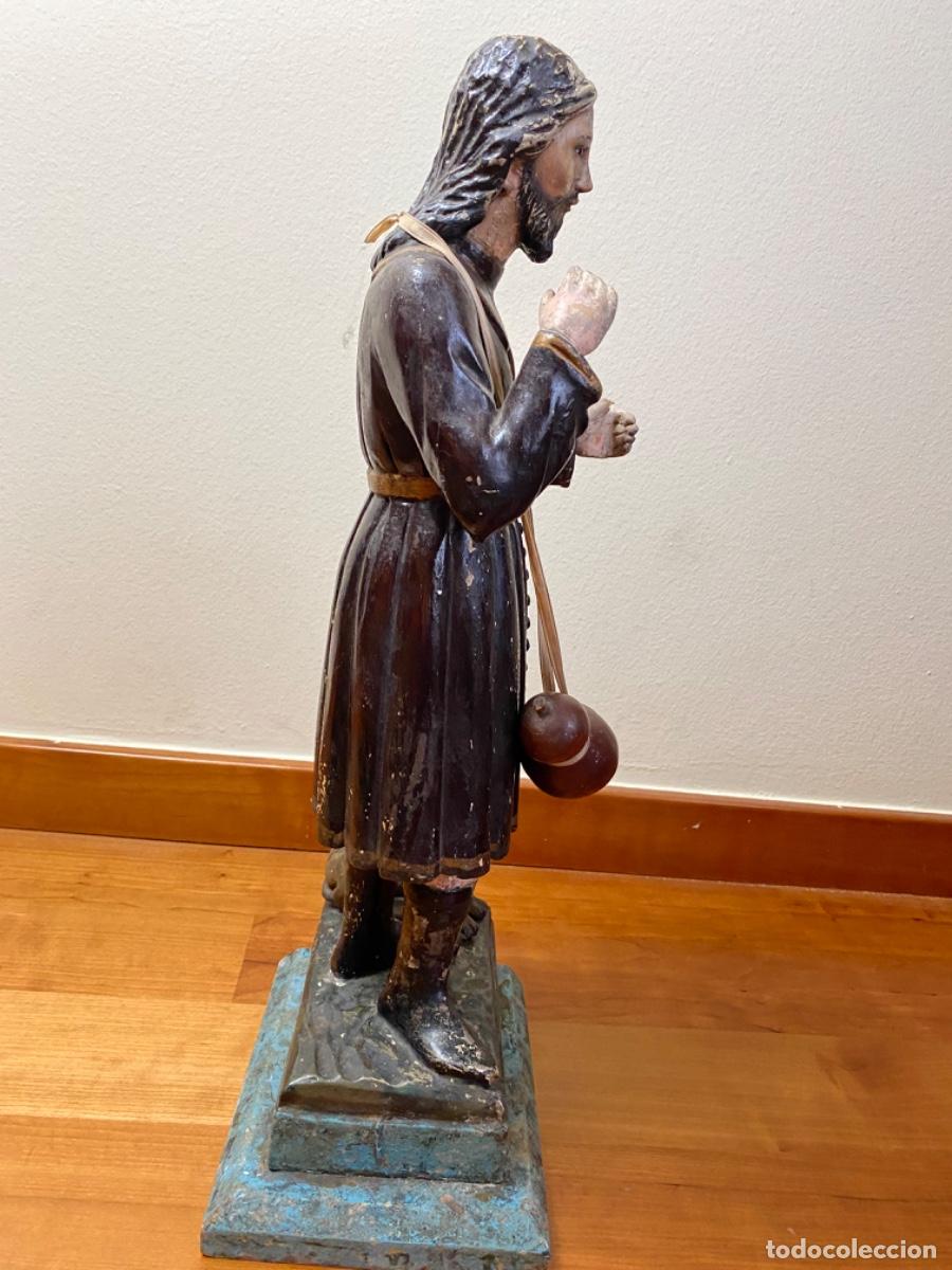 Arte: Talla antigua de San Roque. - Foto 2
