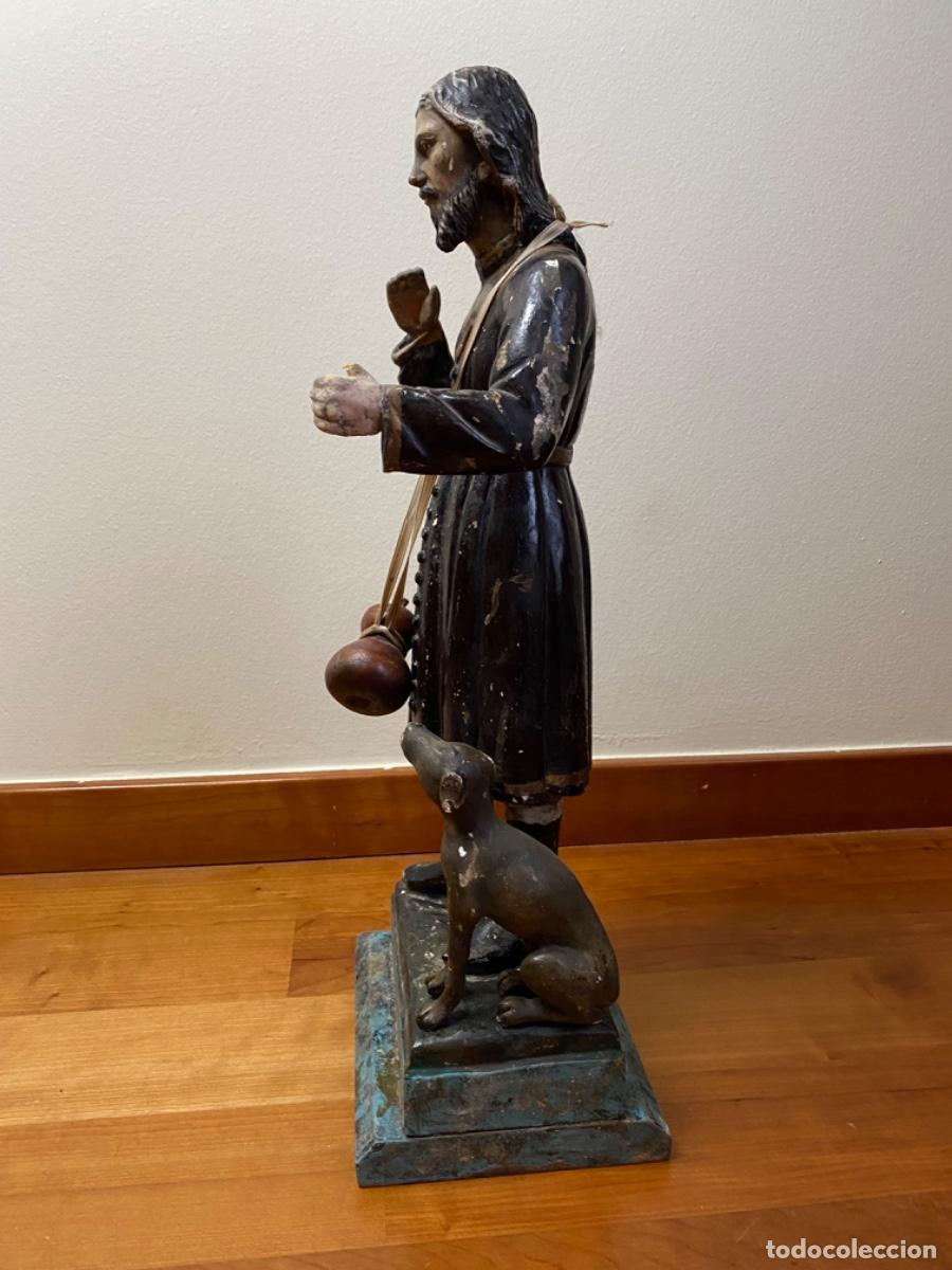 Arte: Talla antigua de San Roque. - Foto 4