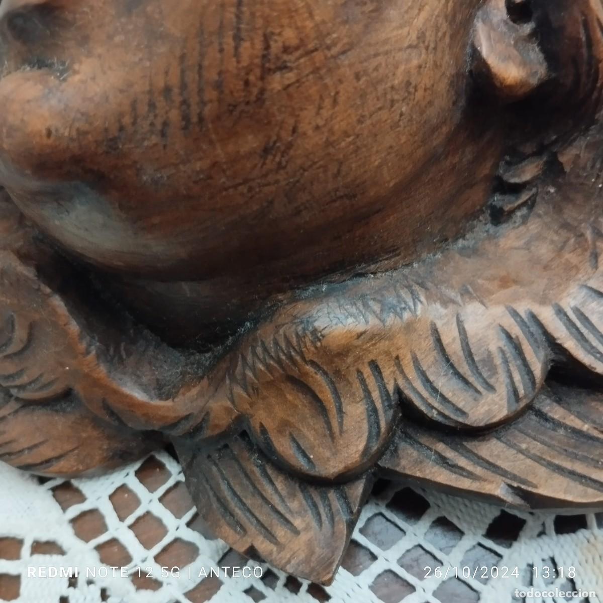 Arte: PAREJA DE CABEZAS DE ANGELOTES - Foto 6