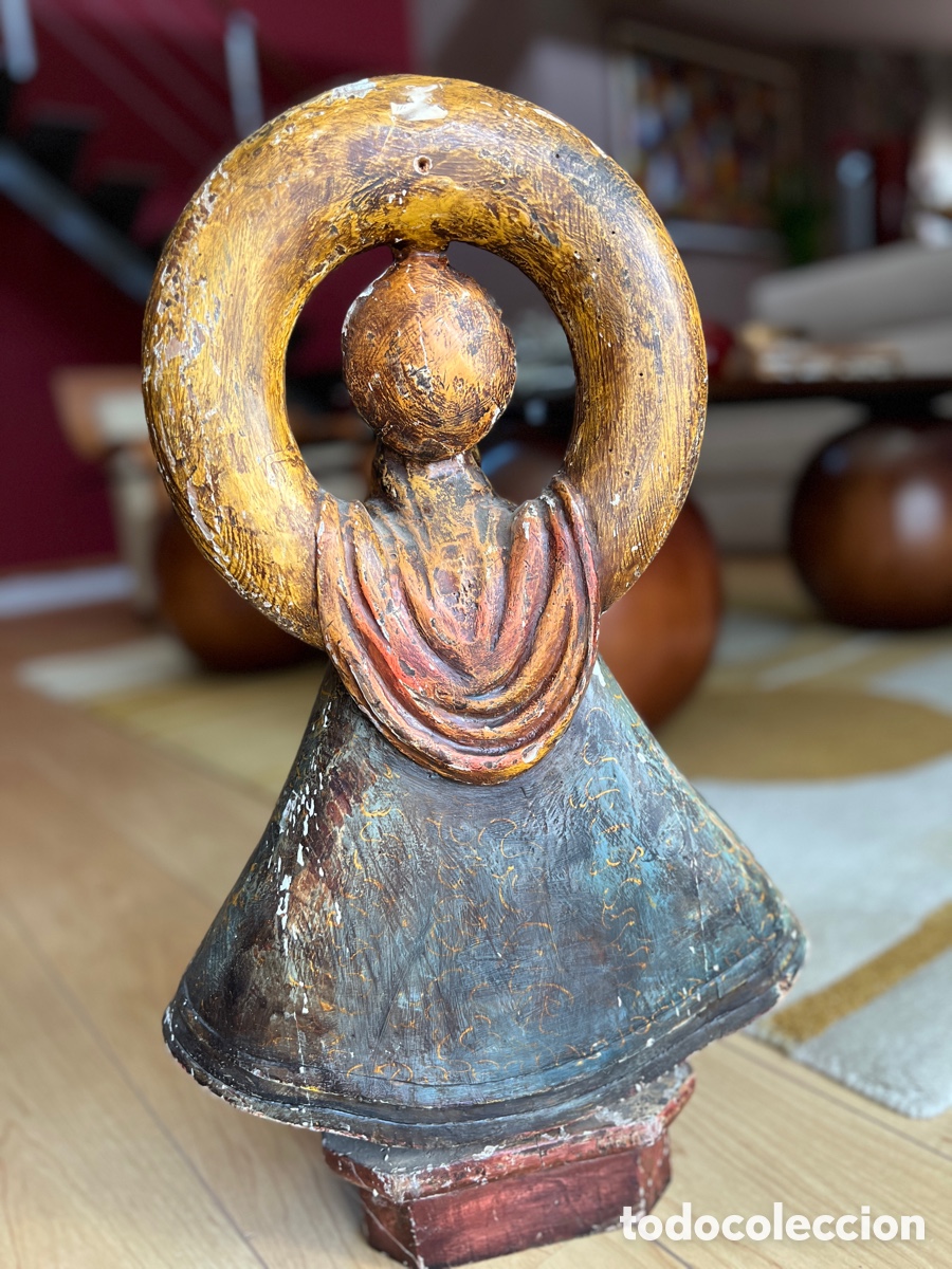 Arte: Talla Virgen con Ni&ntilde;o - Foto 4