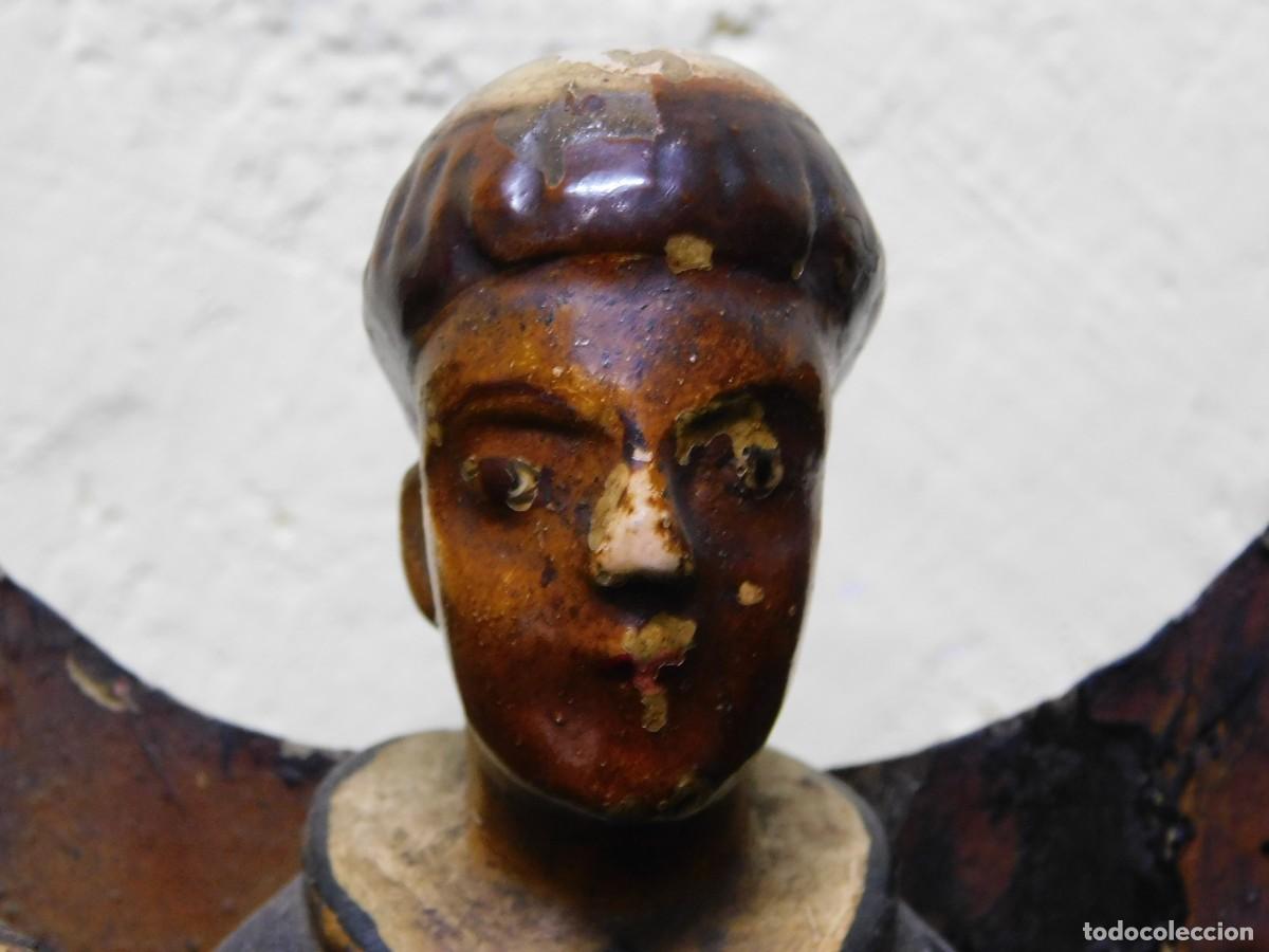 Arte: ANTIGUA TALLA RELIGIOSA - Foto 4