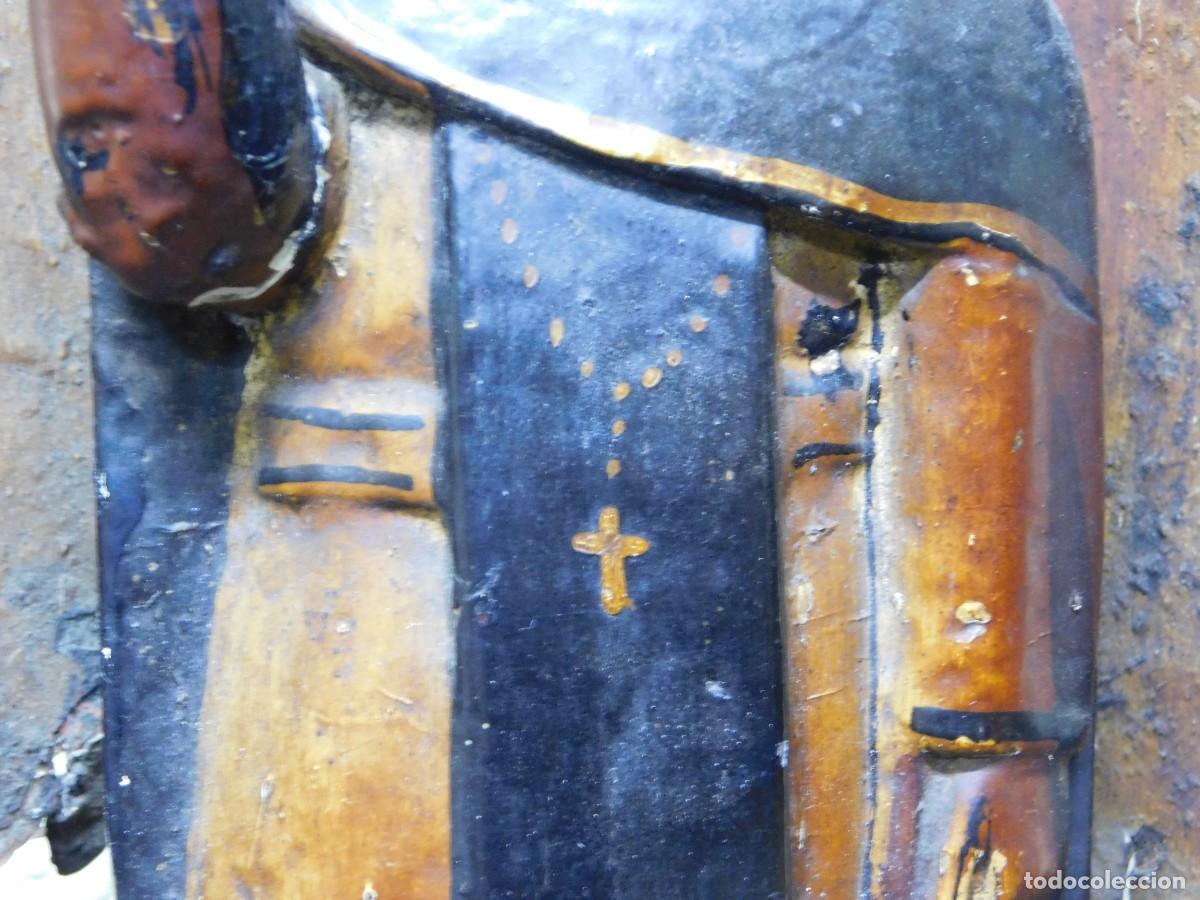 Arte: ANTIGUA TALLA RELIGIOSA - Foto 7