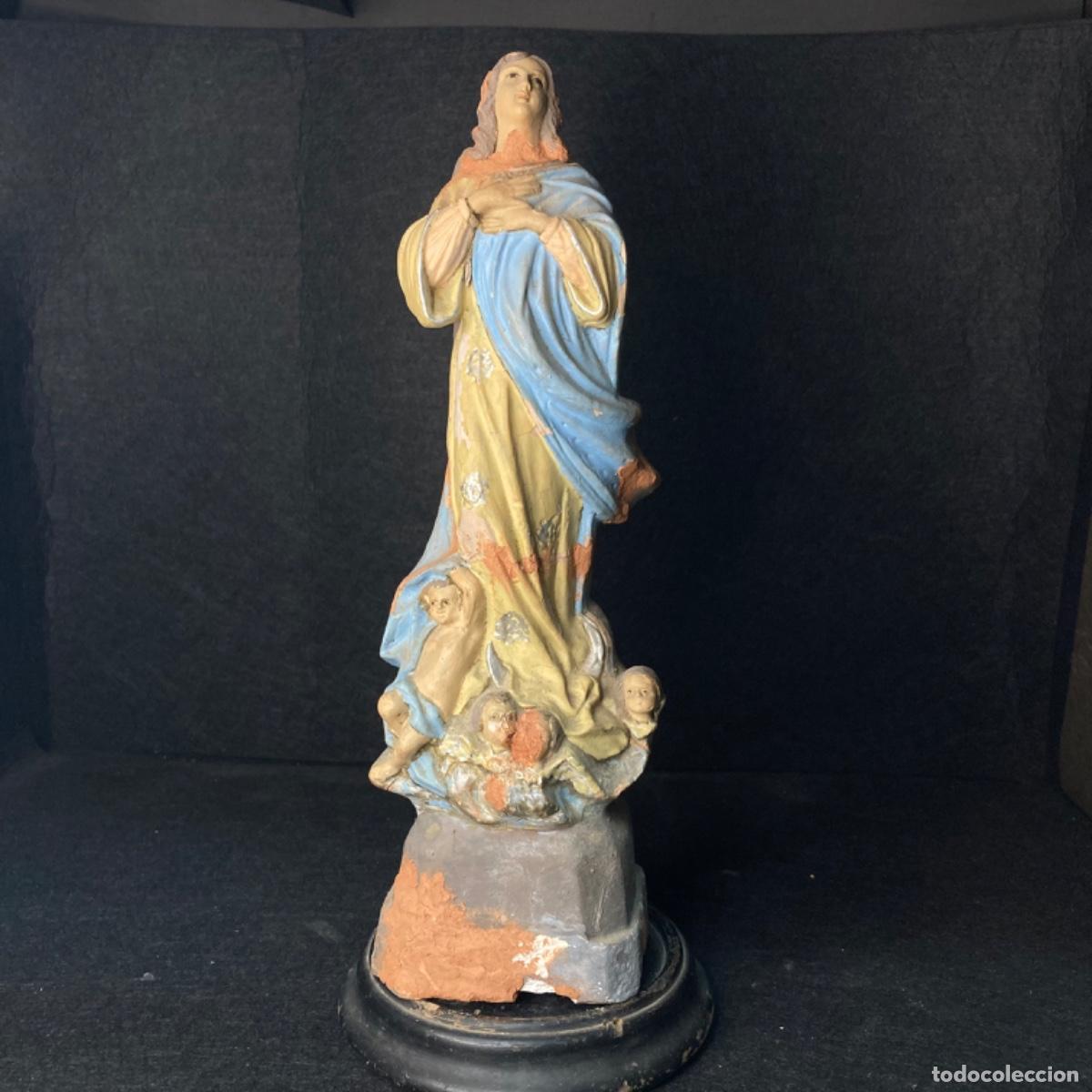 Arte: Inmaculada Concepci&oacute;n - Terracotta policromada - Foto 1