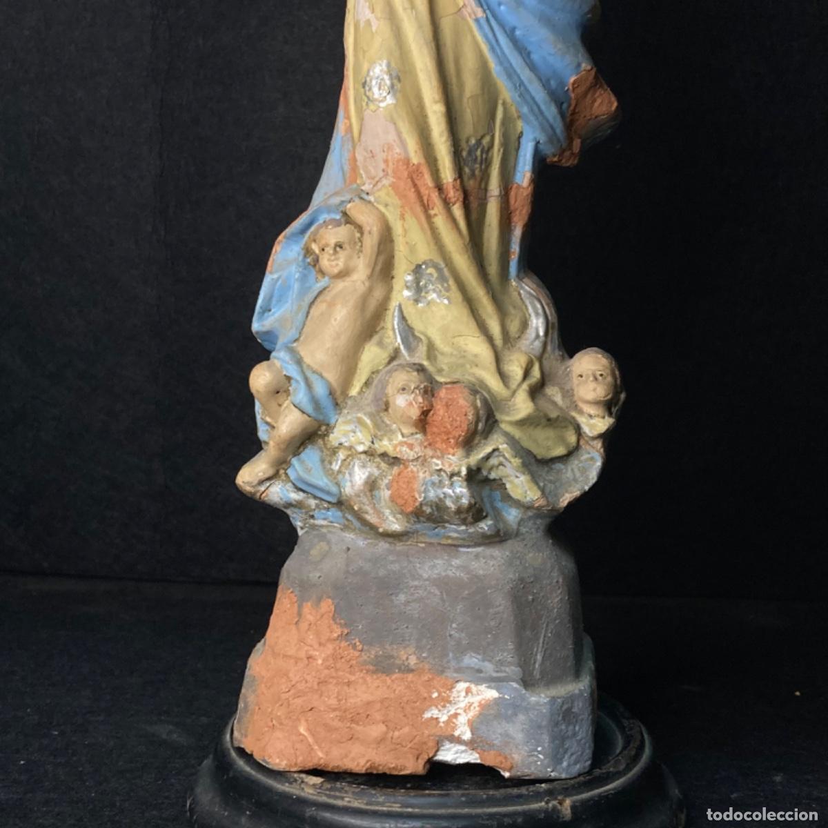 Arte: Inmaculada Concepci&oacute;n - Terracotta policromada - Foto 3