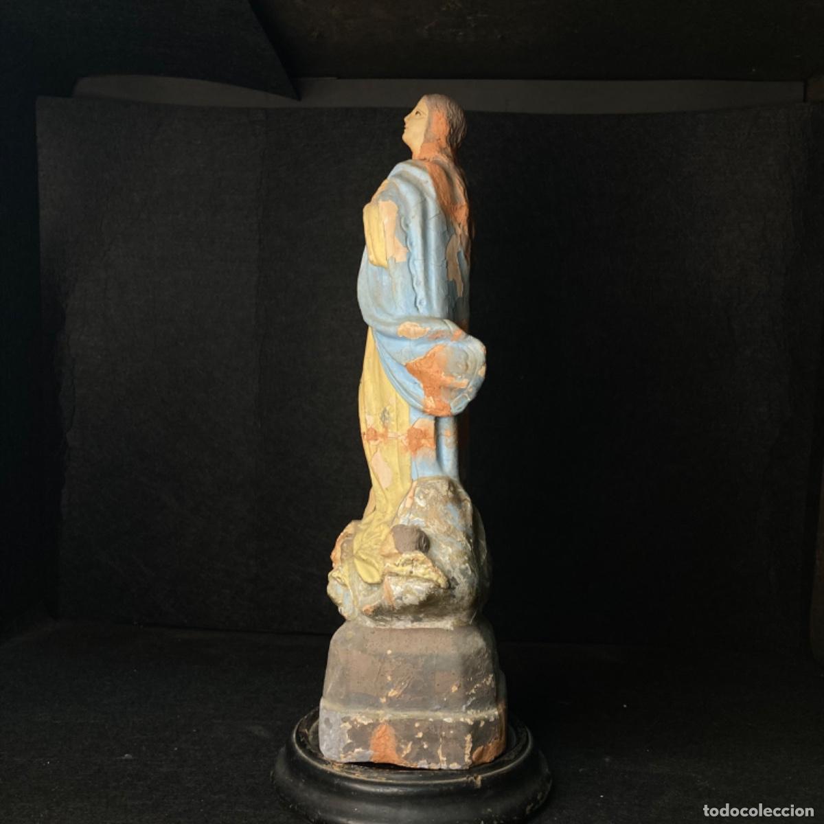 Arte: Inmaculada Concepci&oacute;n - Terracotta policromada - Foto 4