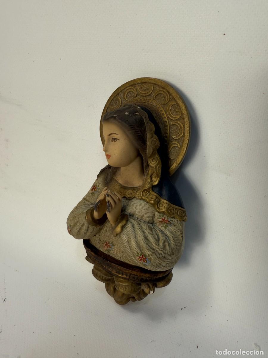 Arte: ESCULTURA VIRGEN DE PARED - Foto 1