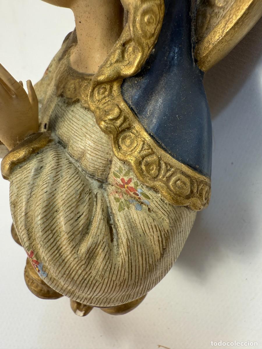 Arte: ESCULTURA VIRGEN DE PARED - Foto 8