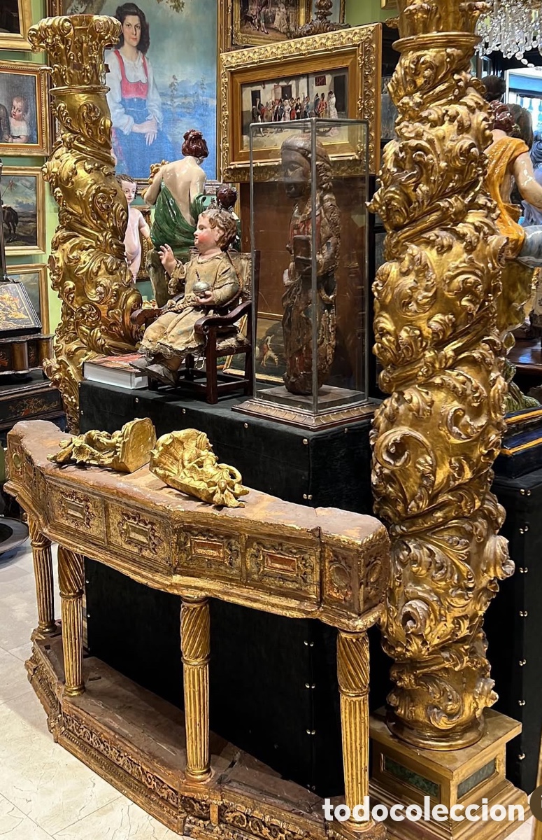 Arte: Columnas salom&oacute;nicas s.XVIII - Foto 1