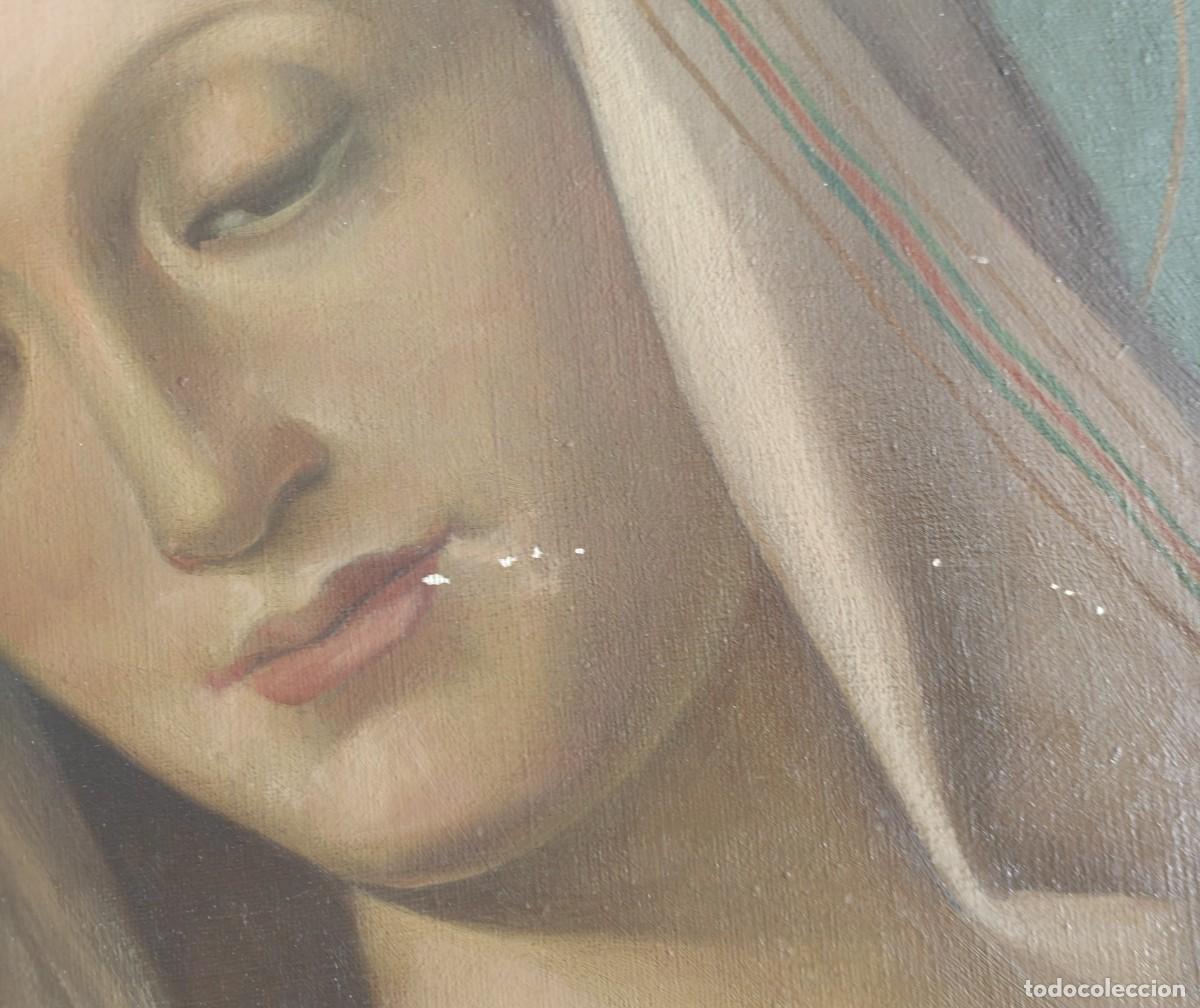 Arte: Cuadro Virgen Maria...Navarro Lopez - Foto 4