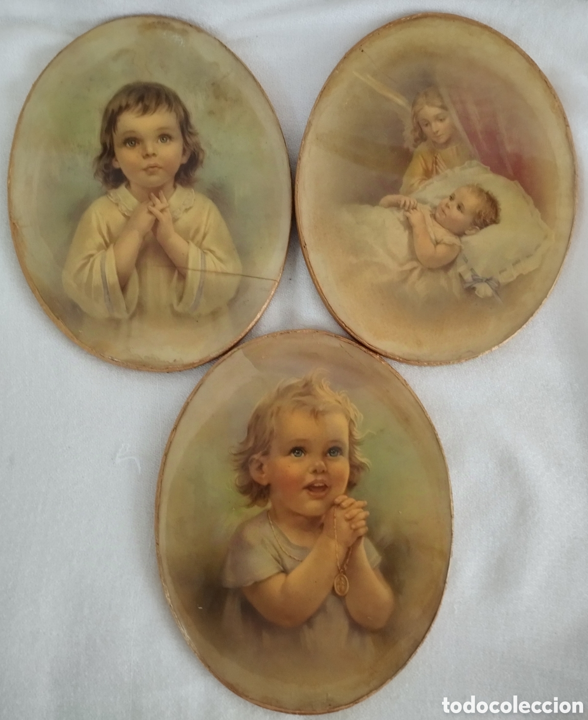 Arte: Madera Litografiada Ni&ntilde;o Jes&uacute;s. - Foto 3